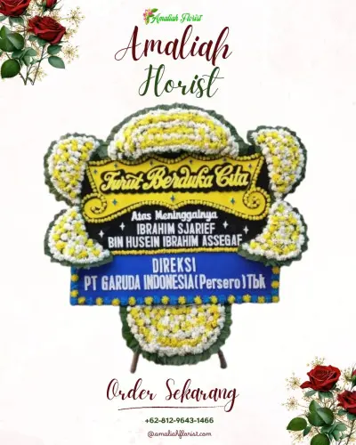 Papan Bunga Duka di Sendangadi
